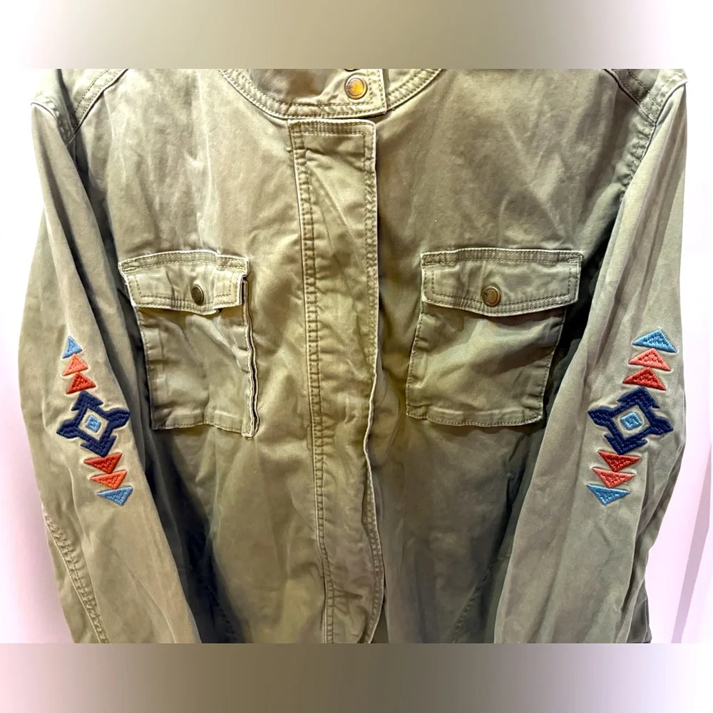 Natural Reflection Aztec Pattern Jacket - Picture 2 of 5